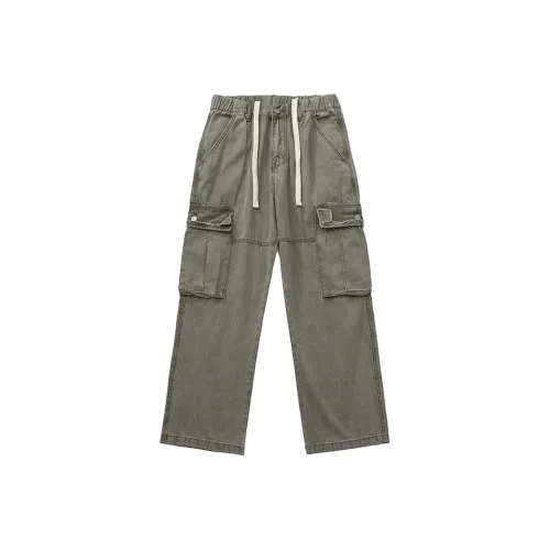 Dme Green Unisex Casual Pants Dme Зеленые Унисекс Повседневные Штаны
