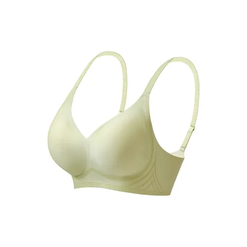 Lanza [1 упаковка] Кремовый Зеленый Женский Бюстгальтер
