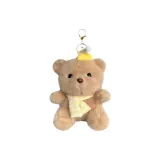 Коричневый кепка "Медведь" для сна