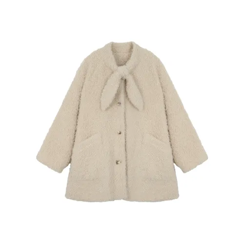 BELOVED STARRY Абрикос Женское Пальто