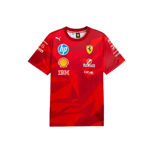 PUMA Scuderia Ferrari Гонки T Рубашка Мужская