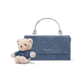 Тёмный деним синий