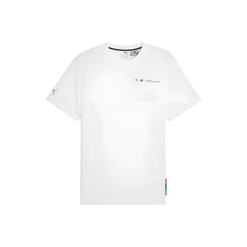 PUMA Bmw M Белый Мужской T-Рубашка