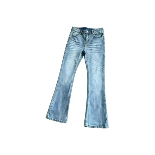 Chisportate Синий Унисекс Джинсы