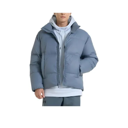 Under Armour ColdGear Инфракрасный Красный Пуховик Мужской Серый Синий