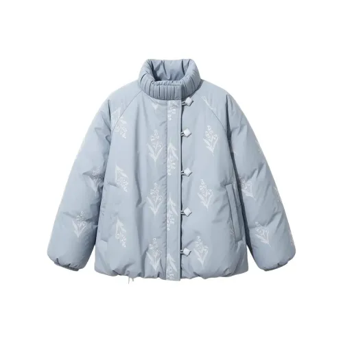 STGX Светло-синий женский пуховик