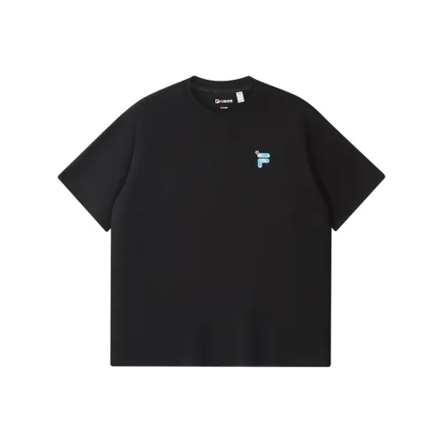 FILA FUSION T-Shirt Унисекс Глубокий Черный