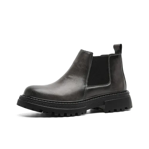 ZHENRAN Минималистский стиль Ботильоны Мартин Boot Мужской