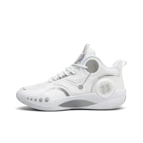 SENLINDAWANG Амортизация устойчивость к истиранию отскок баланс поддержка верх детские баскетбольные кроссовки