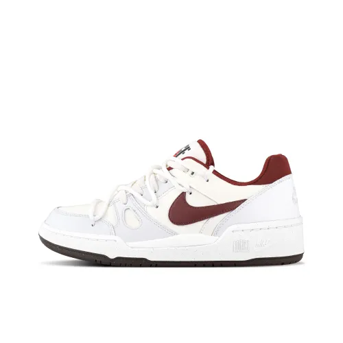 Nike Full Force Износостойкие и Легкие Низкие Кроссовки для Скейтбординга Унисекс Экрю Серый