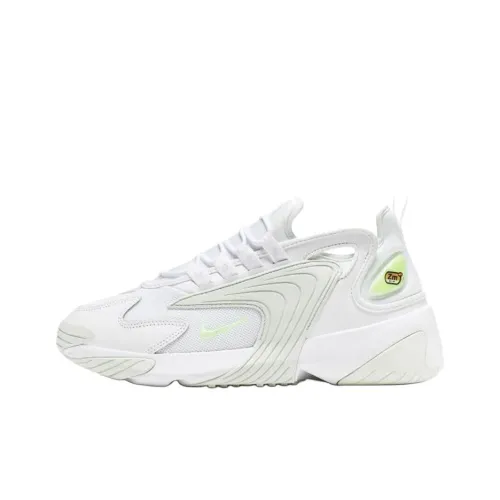 Nike Zoom 2K Low Топ Толстая подошва Кроссовки Женские Белые