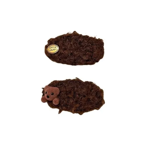 ZWU Плюшевый Акриловые заколки для волос Женские