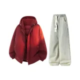 Алый + Грязно-желтый