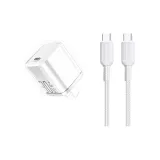 Mist Белый [15-17 Комплект] 30W Быстродействующий Зарядный Кабель + 1,2м Двойной Кабель для Зарядки с Вязаной Тканью