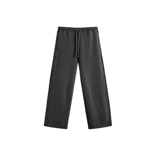 ZARA Collaboration Дымчато-серый Мужские Повседневные Штаны