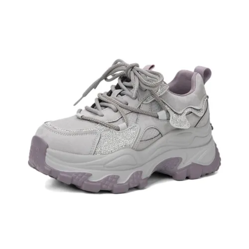 DAPHNE Толстая подошва Низкий топ Унисекс