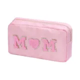 Светло-розовый маленький клатч 24*6*13