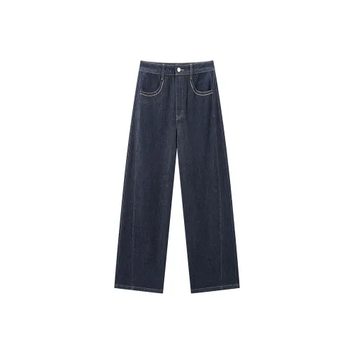 LEDIN Средний синий деним В наличии Женские Джинсы