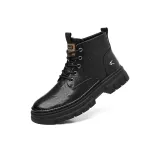 Чёрный, без подкладки, обувь