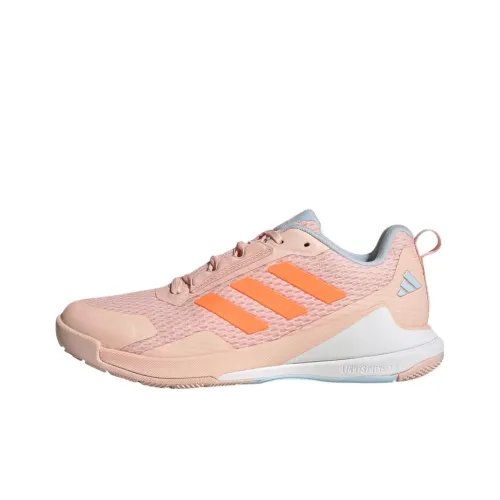 Adidas Novaflight 2 Волейбольные кроссовки для поддержки женские оранжевые и белые