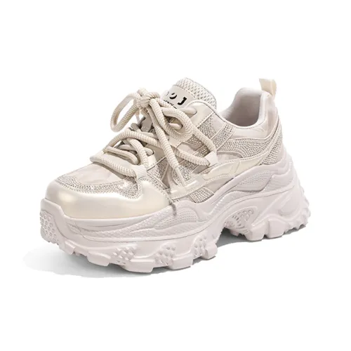 JOSINY Устойчивые к истиранию противоскользящие низкие топовые массивные кроссовки женские