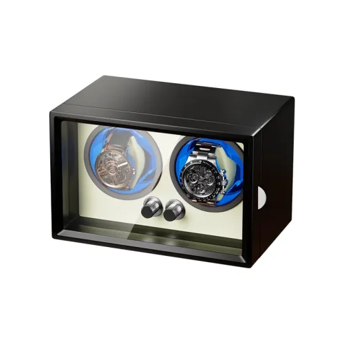 CANXUAN Вертикальный Емалевое покрытие Стиль Watch Winder 1 2 4 Эпитоп Черный