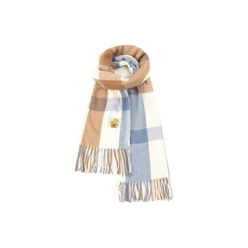 The Simpsons Полиэстеровые трикотажные шарфы Унисекс