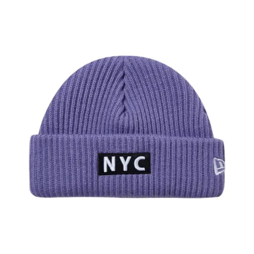 New Era Акриловые Шапки-бини Унисекс Фиолетовый Розовый Светло-зеленый Коричневый Темно-синий Синий Черный