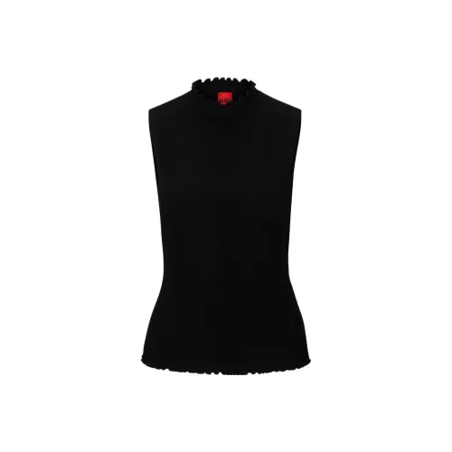 Hugo Boss Черные Женские Майки