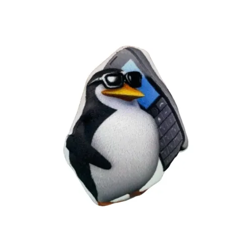 GONGZHULIANREN Милый пингвин брелок кукла украшение плюшевый подвеска длина корпуса 10 см