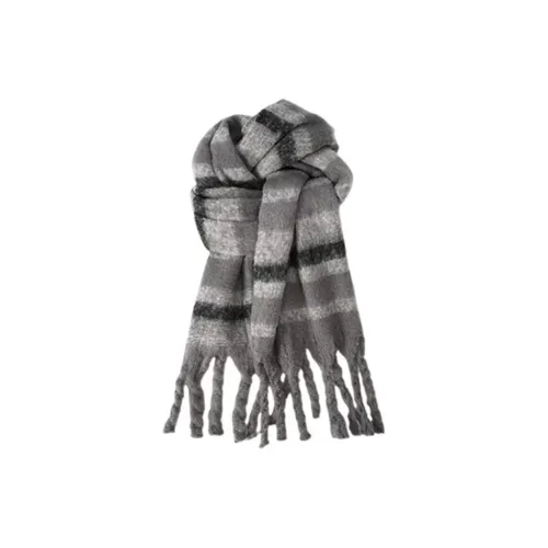 YOUYOULAN Искусственный кашемир Вязаные шарфы Унисекс