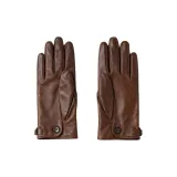 Коричневый [с сенсорным экраном] тонкий, с подкладкой из шелка