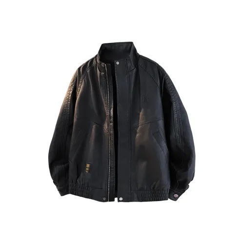 TENGQIYUAN Кожа Куртка Мужская