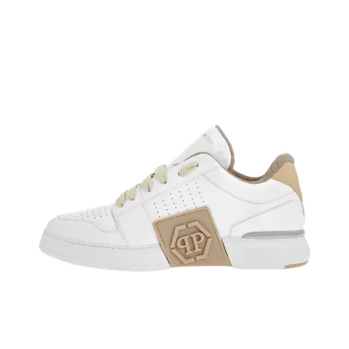 PHILIPP PLEIN Lo Топ Королевский Low Топ Повседневная обувь Унисекс Бежевый