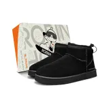 Черный с флисовой подкладкой