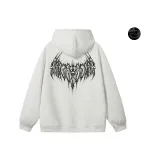 Бело-серый [утолщенный с флисовой подкладкой]