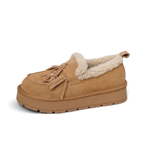 Safiya Раскованный Теплая зима Флок Обувь Женские