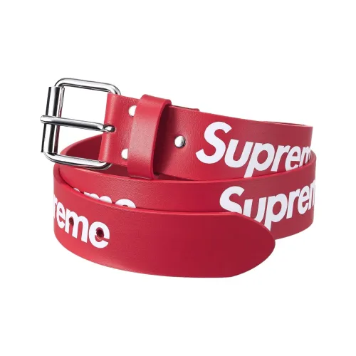 Supreme Ремни из коровьей кожи унисекс разноцветные