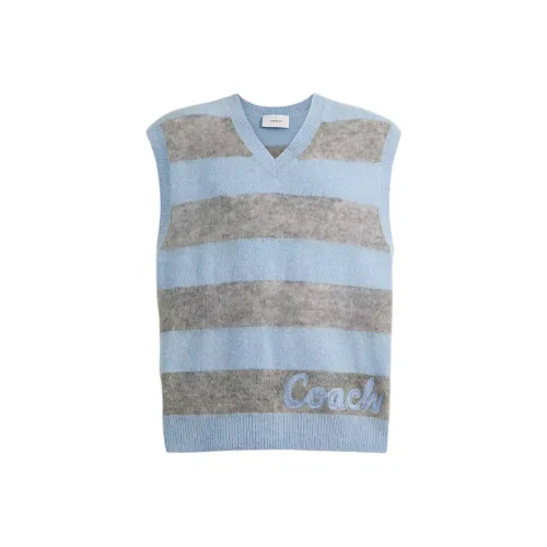 COACH SS24 Майка Унисекс Blue