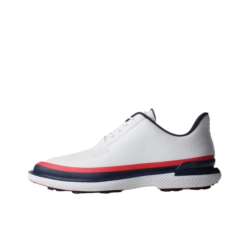 GFORE Tuxedo GALLIVAN2R Водонепроницаемый Низкий Топ Обувь для гольфа Мужская Белая