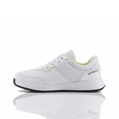 DECATHLON Низкие кроссовки для тенниса унисекс белые желтые