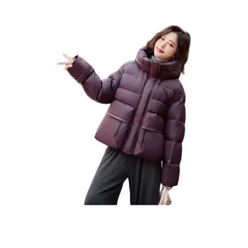 BANDICOOT Фиолетовый Женское Короткое Пальто