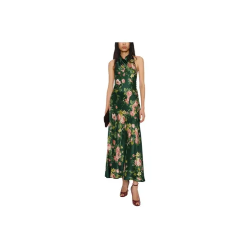 Reformation Kaylah Шелковое Платье Без Рукавов Женское