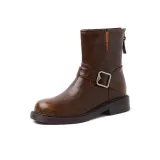 Коричневый с флисовой подкладкой