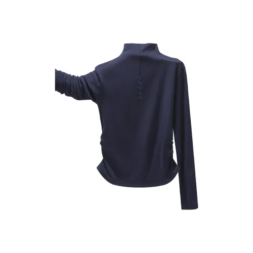 SIBAISHE Темно-синие женские футболки T