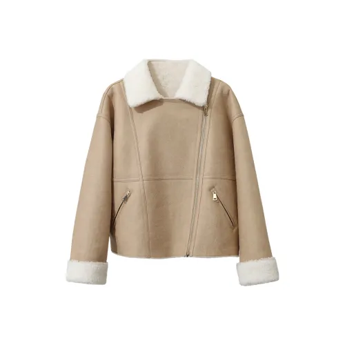 AMII Песочный Коричневый Женский Мех