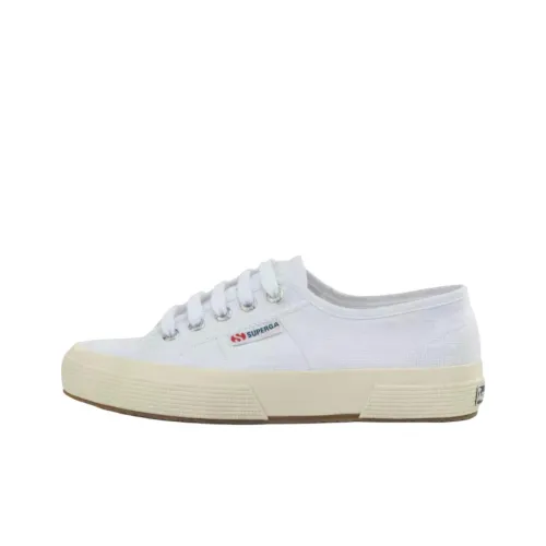 SUPERGA Низкие кроссовки для скейтбординга Женские Белые