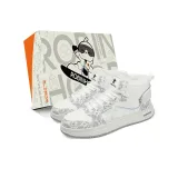 Белый серебристый, флисовая подкладка