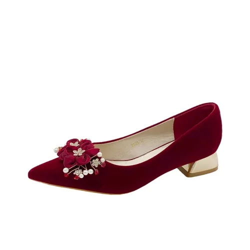 BETU Квадратный низкий каблук обувь для женщин