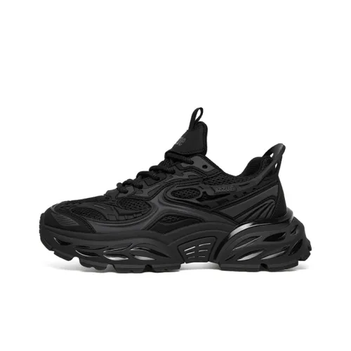 IZZUE Hong KONG I.t Group'S Модный бренд Ретро Меха Стиль Устойчивый к истиранию Противоскользящий Низкий Топ